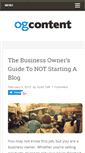 Mobile Screenshot of ogcontent.com
